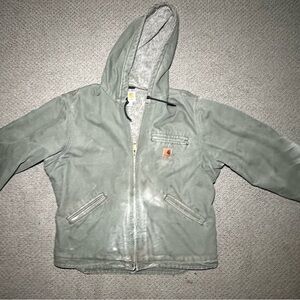 Carhartt Olive Hooded jacket